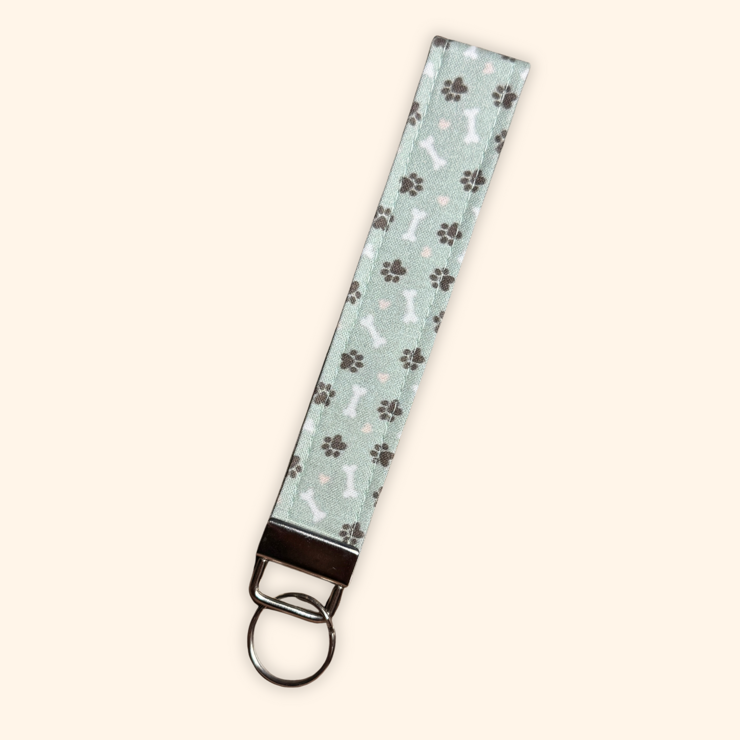 Puppy Love Key Fob Wristlet (Green)