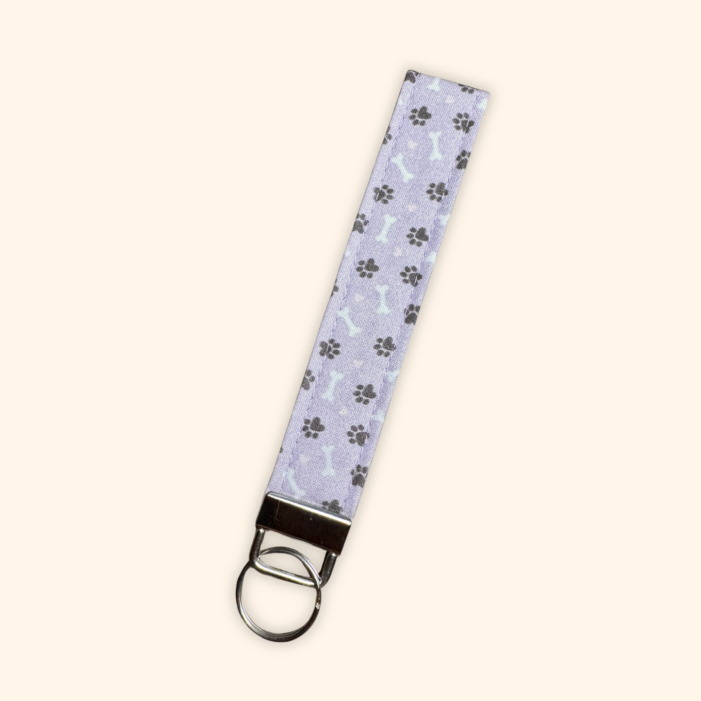 Puppy Love Key Fob Wristlet (Purple)