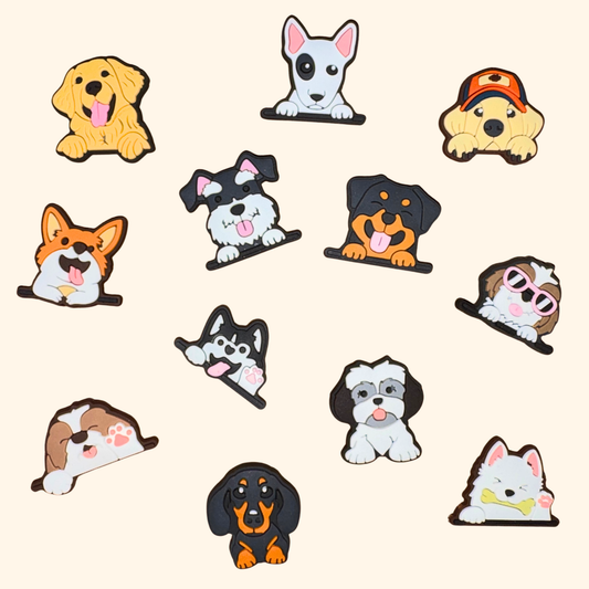Dog Face Pins
